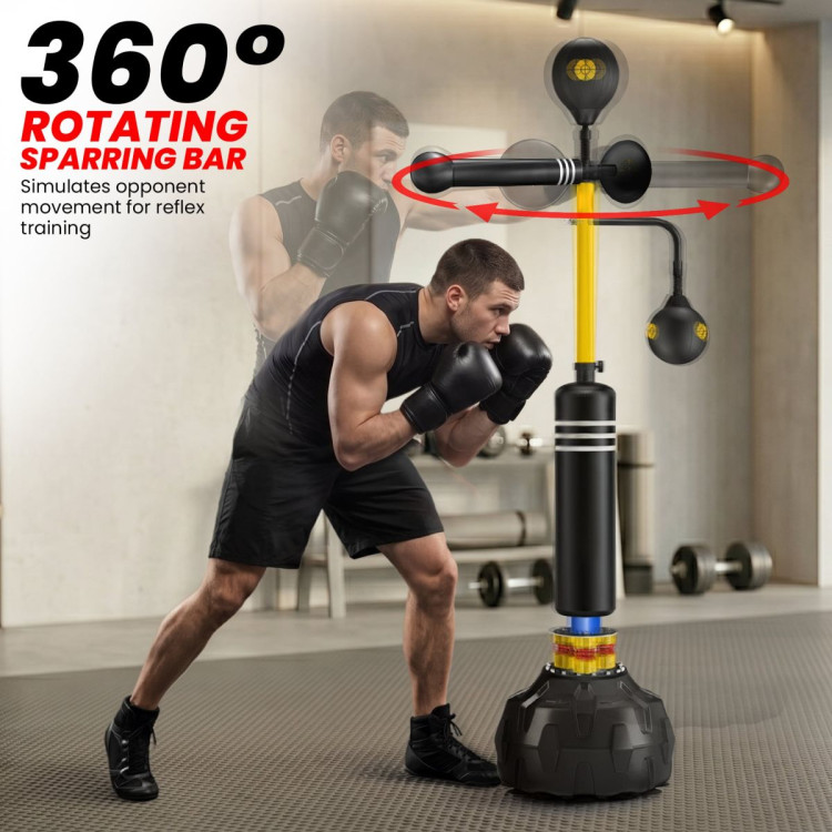 Powertrain Freestanding Boxing Trainer 5 in 1 Reflex Training System image 5