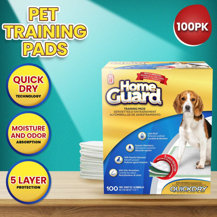 Dogit Home Guard Puppy Training Pads - 100 Pack image 5