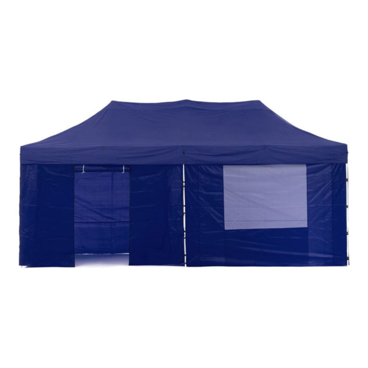 Gazebo Tent Marquee 3x6m PopUp Outdoor Wallaroo Blue image 5
