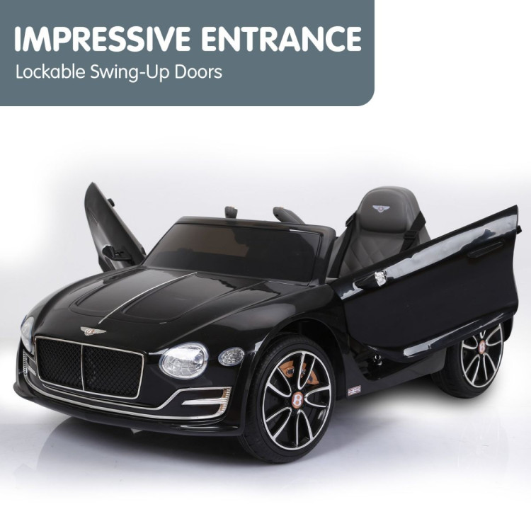 Bentley Exp 12 Licensed Speed 6E Electric Kids Ride On Car Black image 7