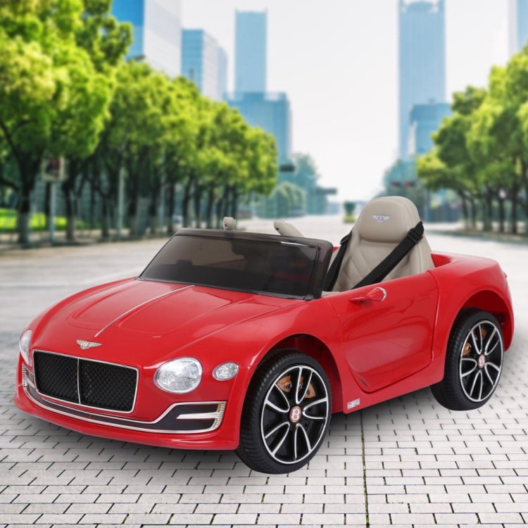 Bentley Exp 12 Speed 6E Licensed Kids Ride On Electric Car Remote Control - Red image 13