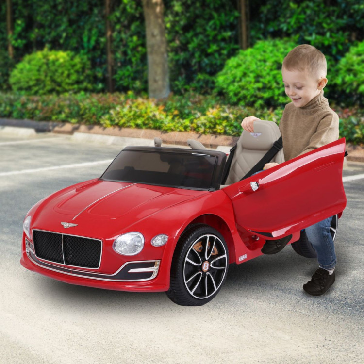 Bentley Exp 12 Speed 6E Licensed Kids Ride On Electric Car Remote Control - Red image 5
