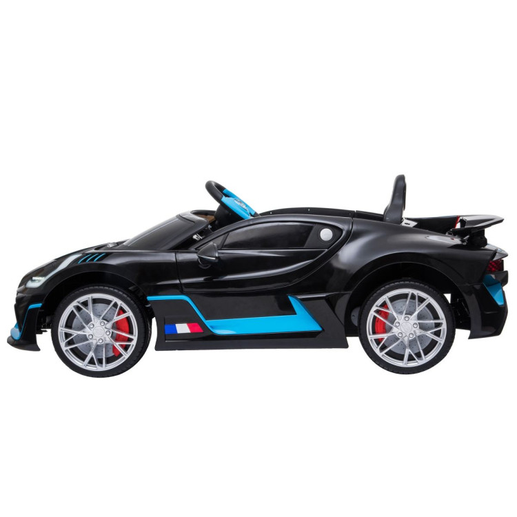 Licensed Bugatti Divo Kids Electric Ride On Car - Black image 3