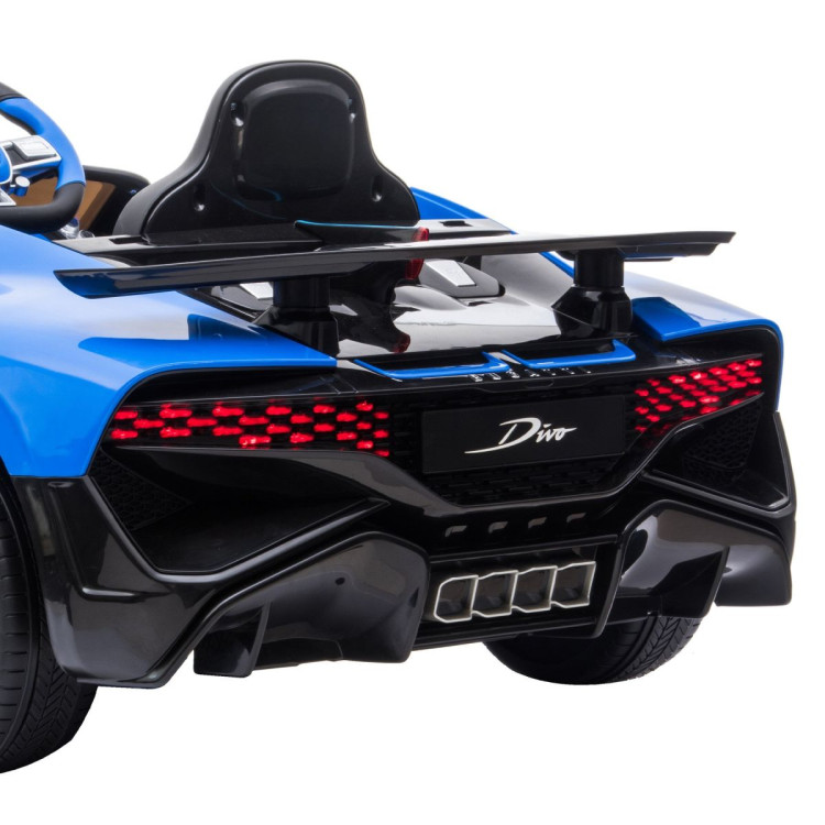 Licensed Bugatti Divo Kids Electric Ride On Car - Blue image 13