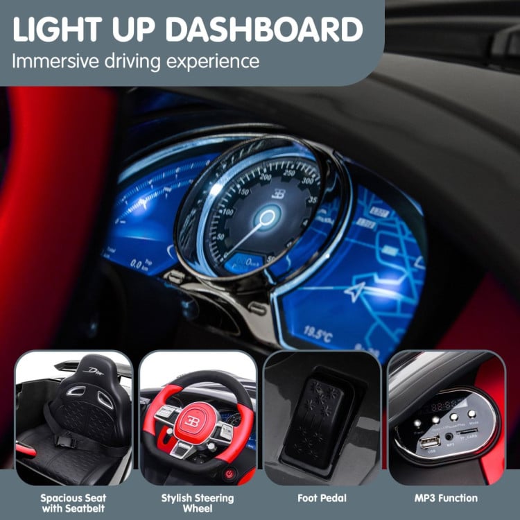 Licensed Bugatti Divo Kids Ride-on Car HL338 - Red image 8