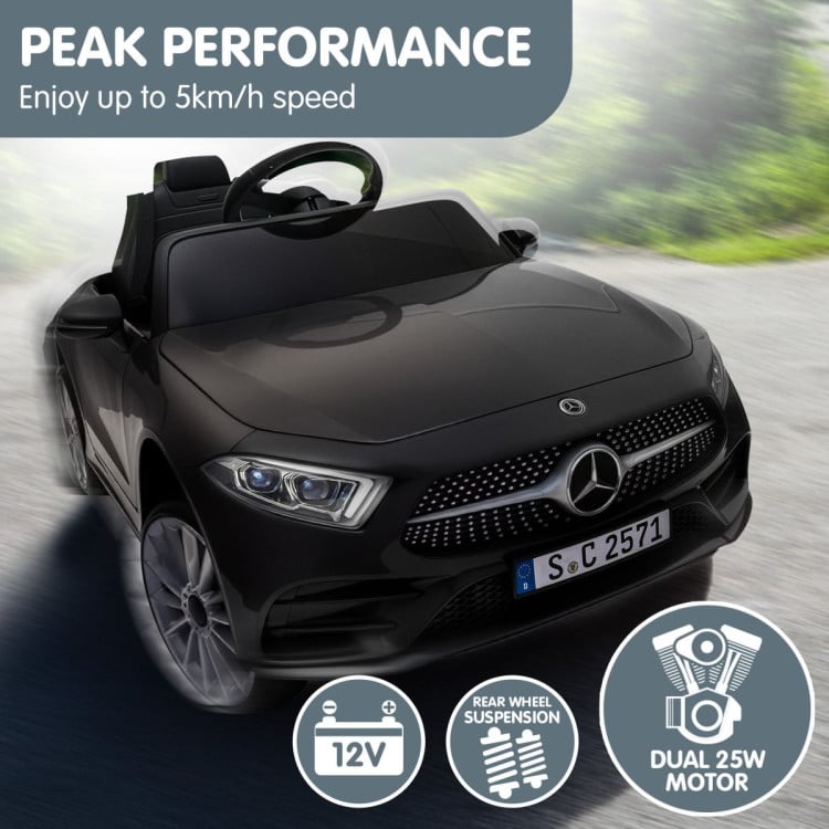 Kahuna Mercedes Benz CLS 350 Kids Electric Ride On Car with Remote Control - Black image 11