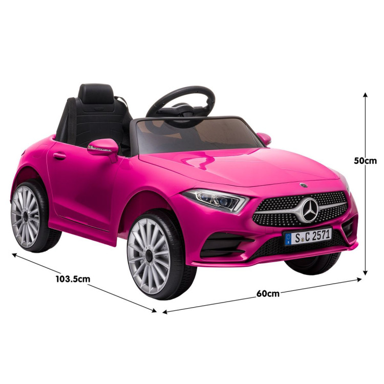 Kahuna Mercedes Benz CLS 350 Kids Electric Ride On Car with Remote Control - Pink image 5
