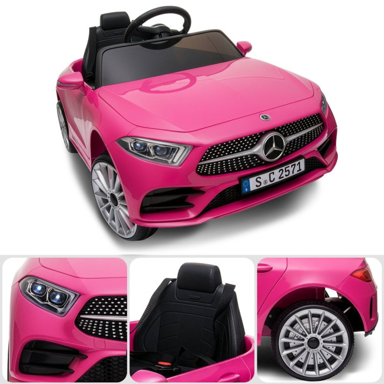 Kahuna Mercedes Benz CLS 350 Kids Electric Ride On Car with Remote Control - Pink image 10