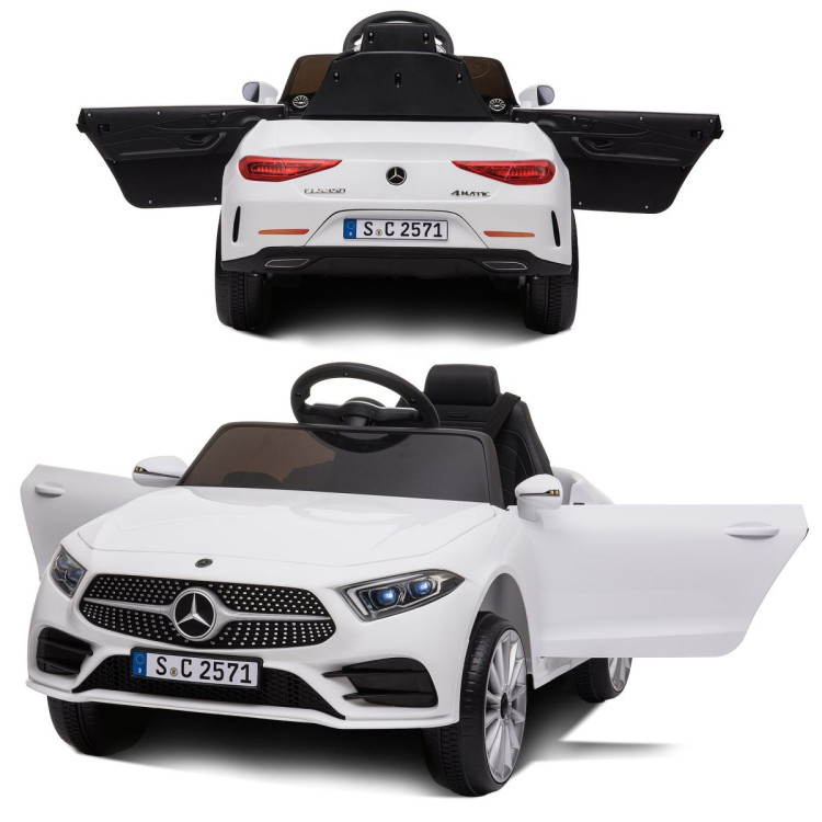 Kahuna Mercedes Benz CLS 350 Kids Electric Ride On Car with Remote Control - White image 7