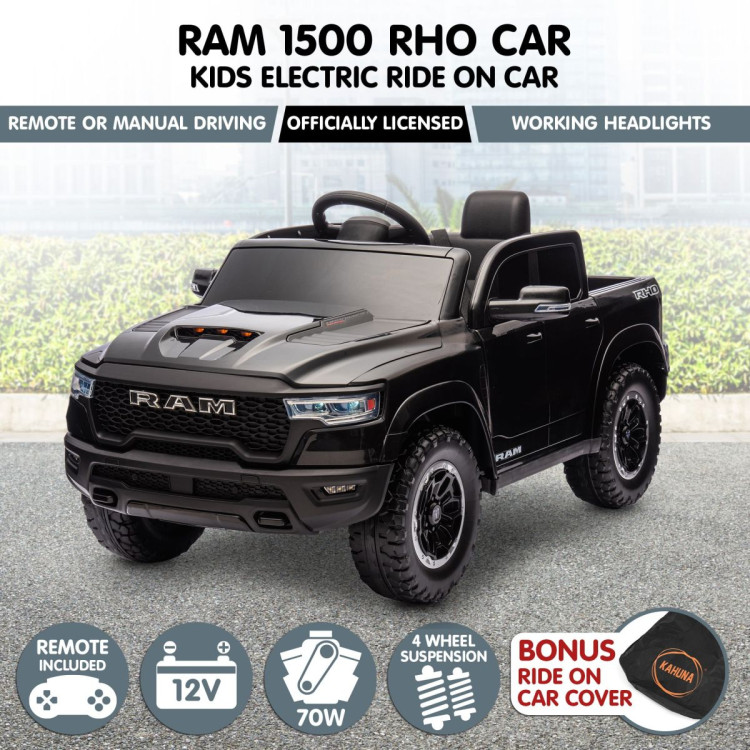 Kahuna Ram 1500 RHO Kids Electric Ride On Car with Remote Control image 3