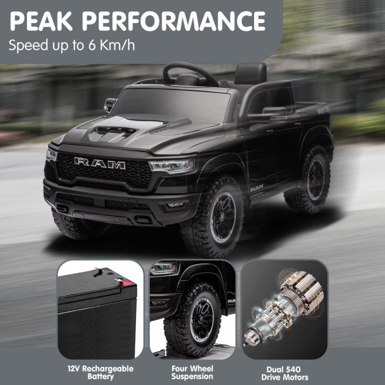 Kahuna Ram 1500 RHO Kids Electric Ride On Car with Remote Control image 12