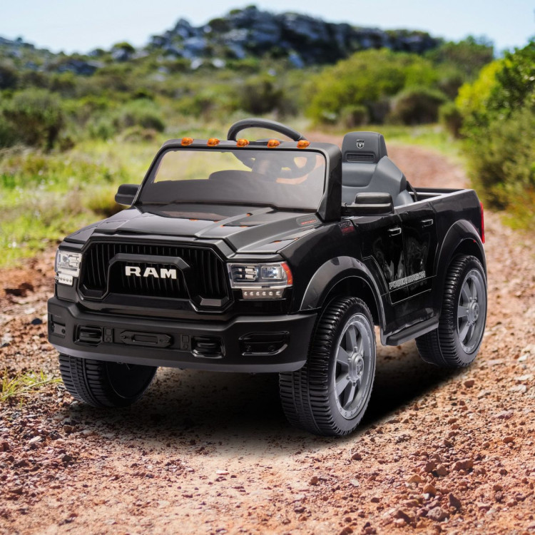 Dodge RAM Electric Ride On Car - Black image 10