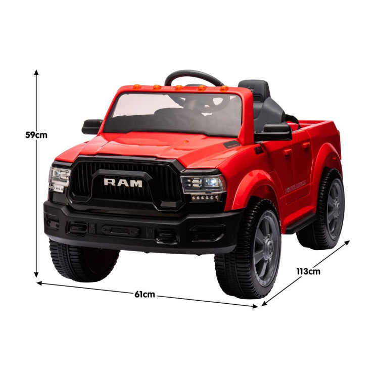 Dodge RAM Electric Ride On Car - Red image 5