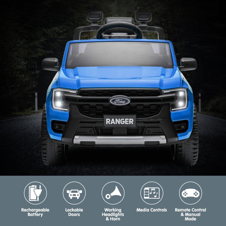 Ford Ranger Electric Kids Ride On Car - Blue image 7