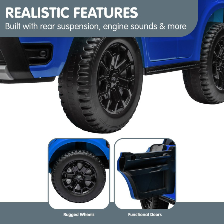 Ford Ranger Electric Kids Ride On Car - Blue image 9