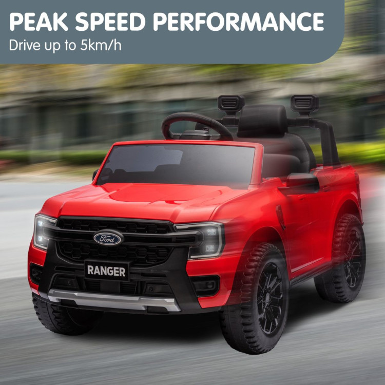 Ford Ranger Electric Kids Ride On Car - Red image 10