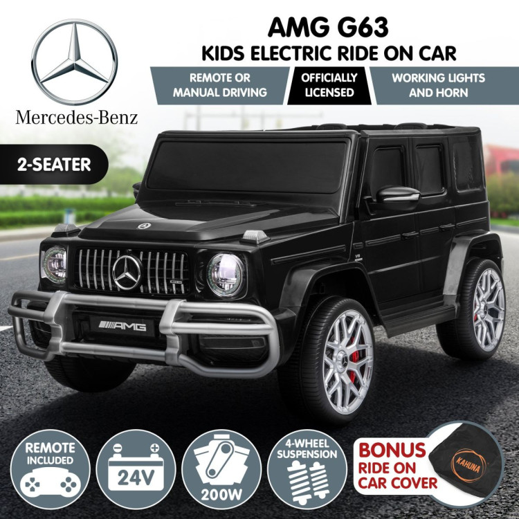 Kahuna Mercedes Benz AMG G63 Kids Electric Two Seater Ride On Car with Remote Control image 15