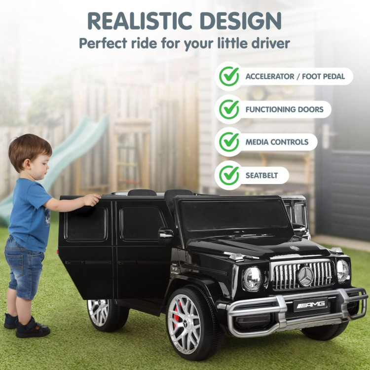 Kahuna Mercedes Benz AMG G63 Kids Electric Two Seater Ride On Car with Remote Control image 9