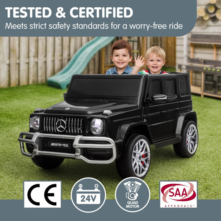 Kahuna Mercedes Benz AMG G63 Kids Electric Two Seater Ride On Car with Remote Control image 11