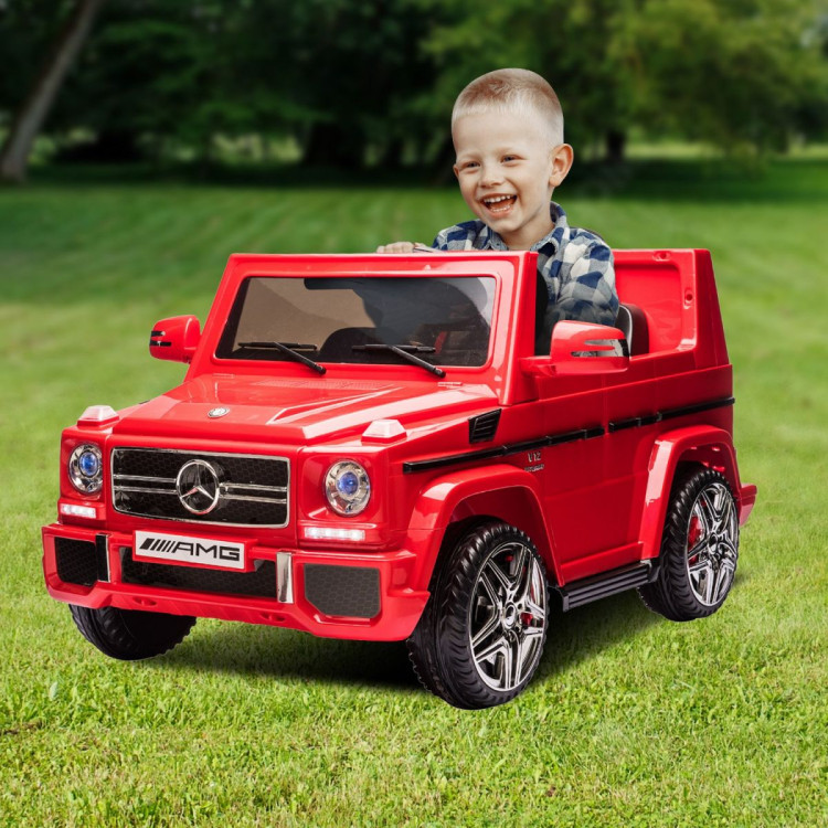 Mercedes Benz AMG G65 Licensed Kids Ride On Electric Car with RC - Red image 13