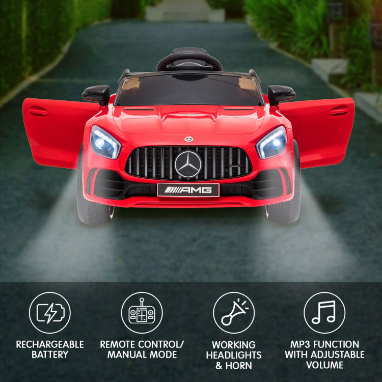 Mercedes Benz Licensed Kids Electric Ride On Car Remote Control Red image 9