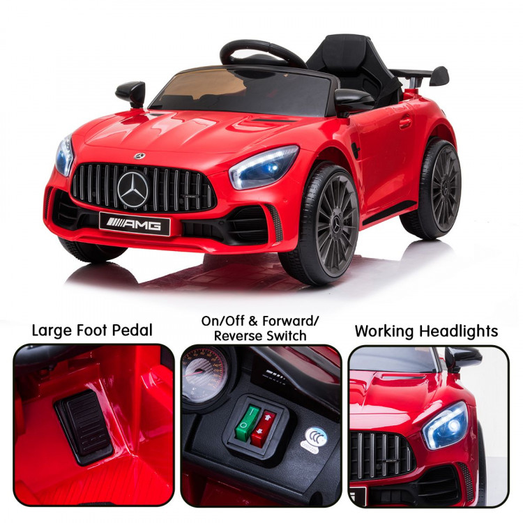 Mercedes Benz Licensed Kids Electric Ride On Car Remote Control Red image 11