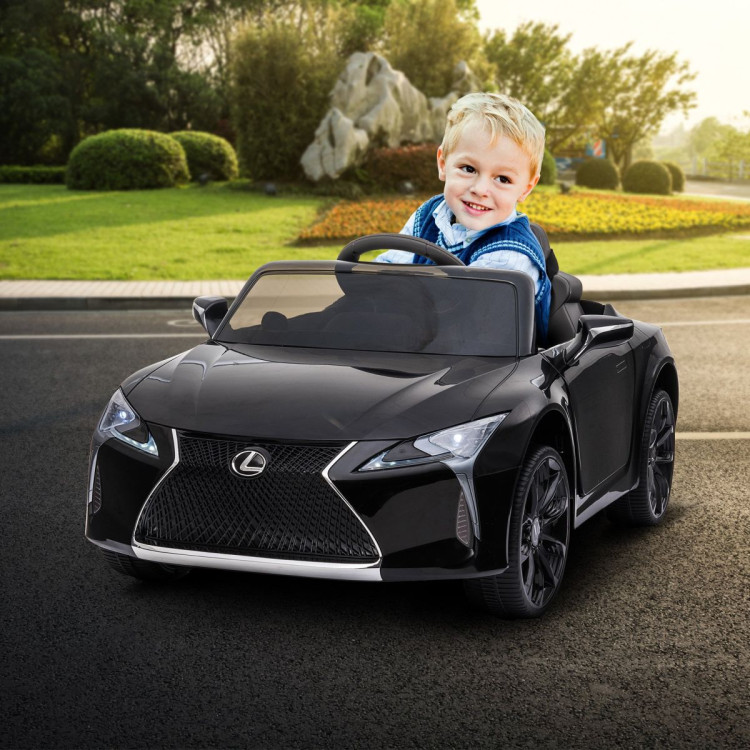 Authorised Lexus LC 500 Kids Electric Ride On Car - Black image 11
