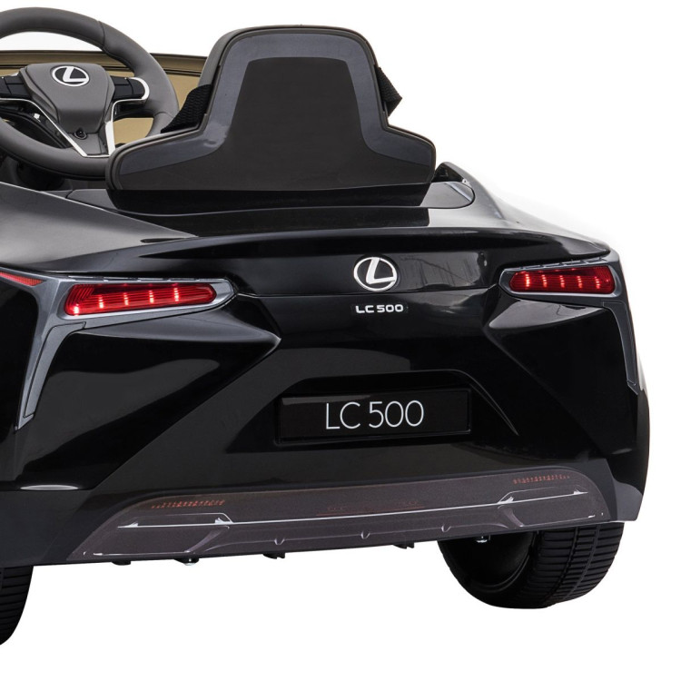 Authorised Lexus LC 500 Kids Electric Ride On Car - Black image 5