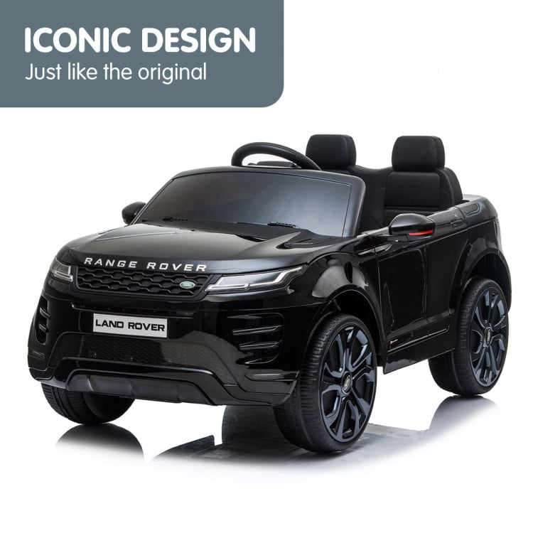 Land Rover Licensed Kids Electric Ride On Car Remote Control - Black image 13