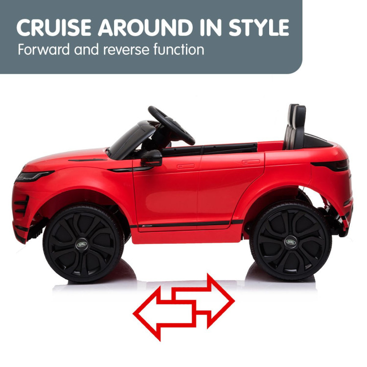 Land Rover Licensed Kids Electric Ride On Car Remote Control - Red image 6