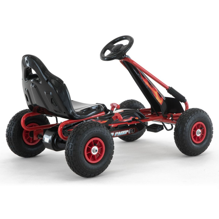 Kahuna G95 Kids Ride On Pedal-Powered Go Kart  - Red image 5