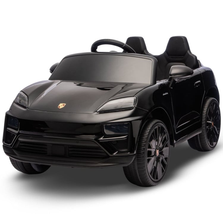 Kahuna Black Porsche Macan Turbo EV Kids Ride On Car 12V Electric Car image 3