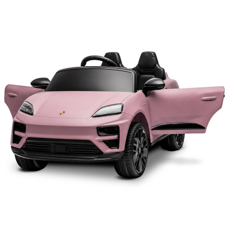 Kahuna Pink Porsche Macan Turbo EV Kids Ride On Car 12V Electric Car image 13