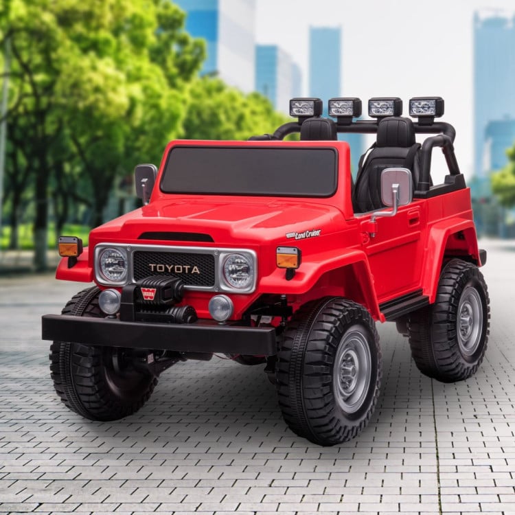 Kahuna Licensed Toyota FJ-40 Electric 2-Seat Kids Ride On Car by Kahuna - Red image 13