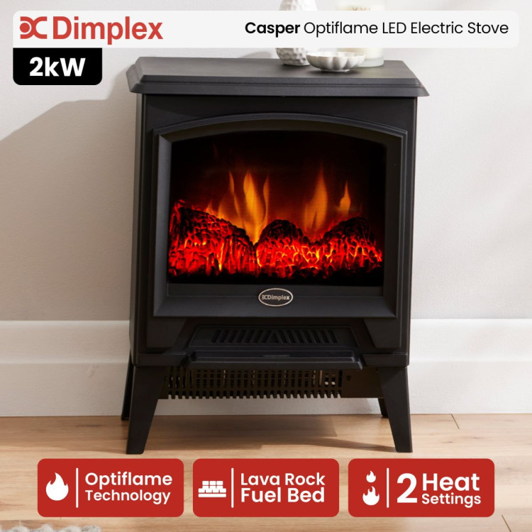 Dimplex 2kW Casper Optiflame Portable Electric Stove image 9