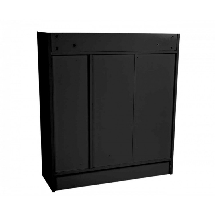 21 Pairs Shoe Cabinet Rack Storage Organiser - 80 x 30 x 90cm - Black image 5
