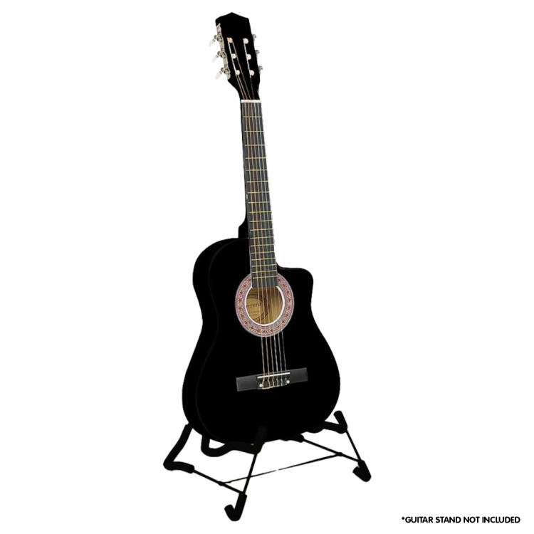 Karrera Childrens Acoustic Guitar Kids- Black