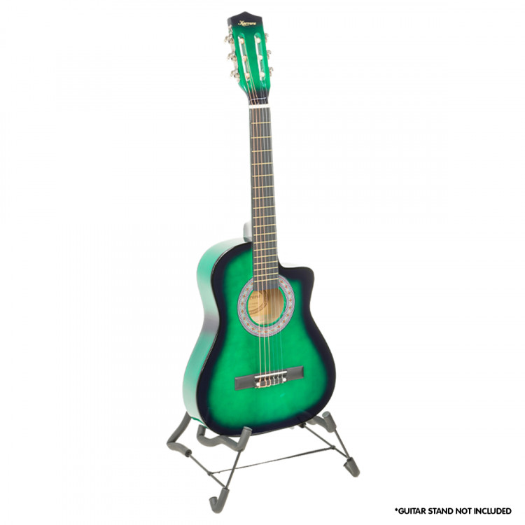Karrera Childrens Acoustic Guitar - Green image 2