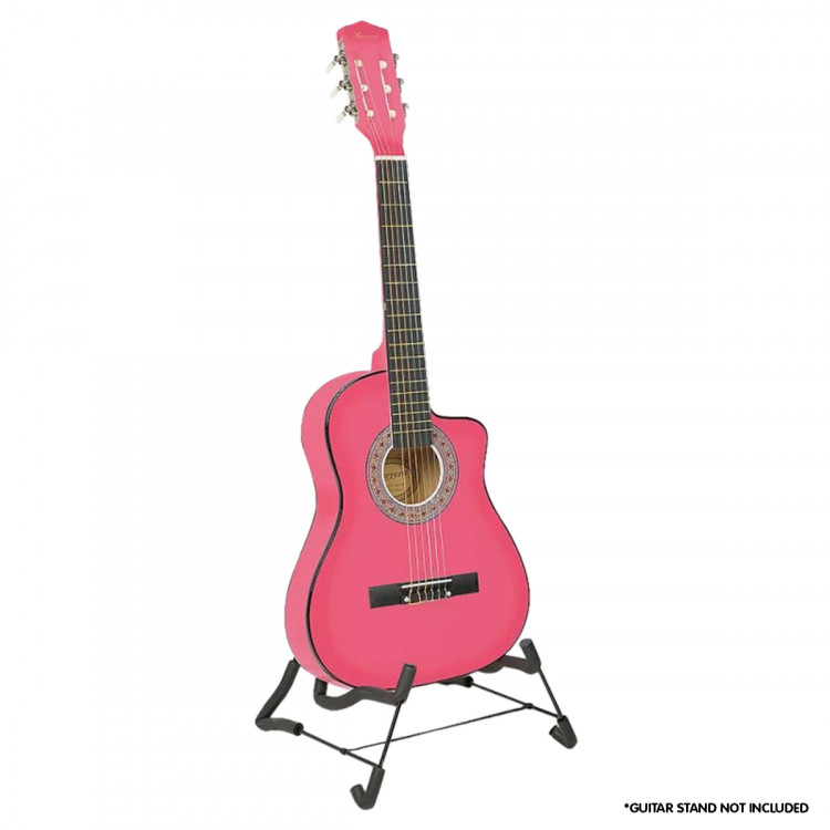 Karrera Childrens Acoustic Guitar - Pink image 3