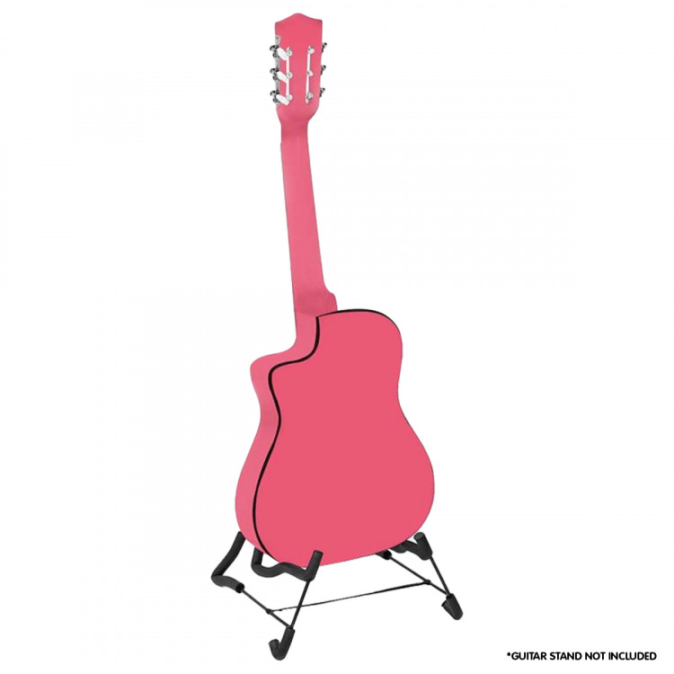 Karrera Childrens Acoustic Guitar - Pink image 2