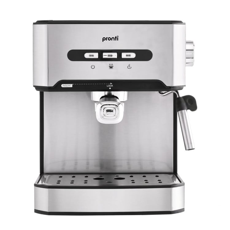 Pronti 1.6L Automatic Coffee Espresso Machine with Steam Frother image 3