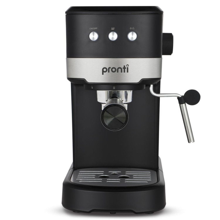 Pronti KCM-850D Coffee Machine 20 Bar Espresso Maker with Milk Frother and 1.25L Tank image 3