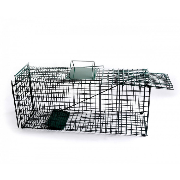 Humane Live Animal Trap Possum Rat Rabbit Hare Catcher Folding Cage image 3