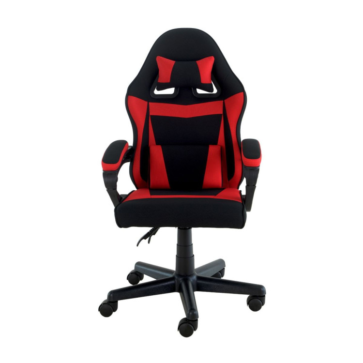 Sarantino Antre Kids Study Gaming Chair - Black and Red