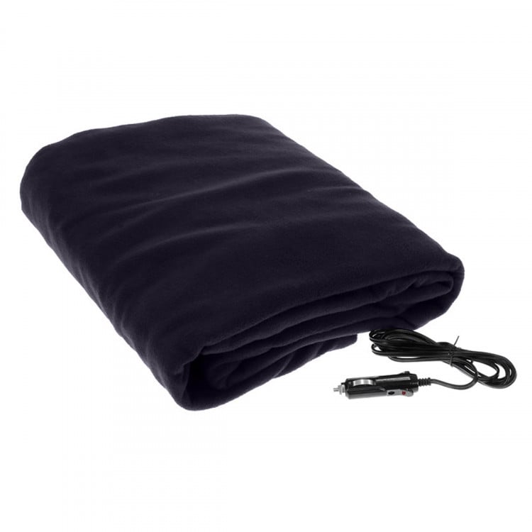 Laura Hill Heated Electric blanket car 150x110cm 12v - Blue image 2