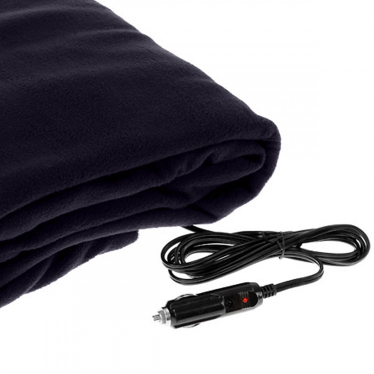Laura Hill Heated Electric blanket car 150x110cm 12v - Blue image 3