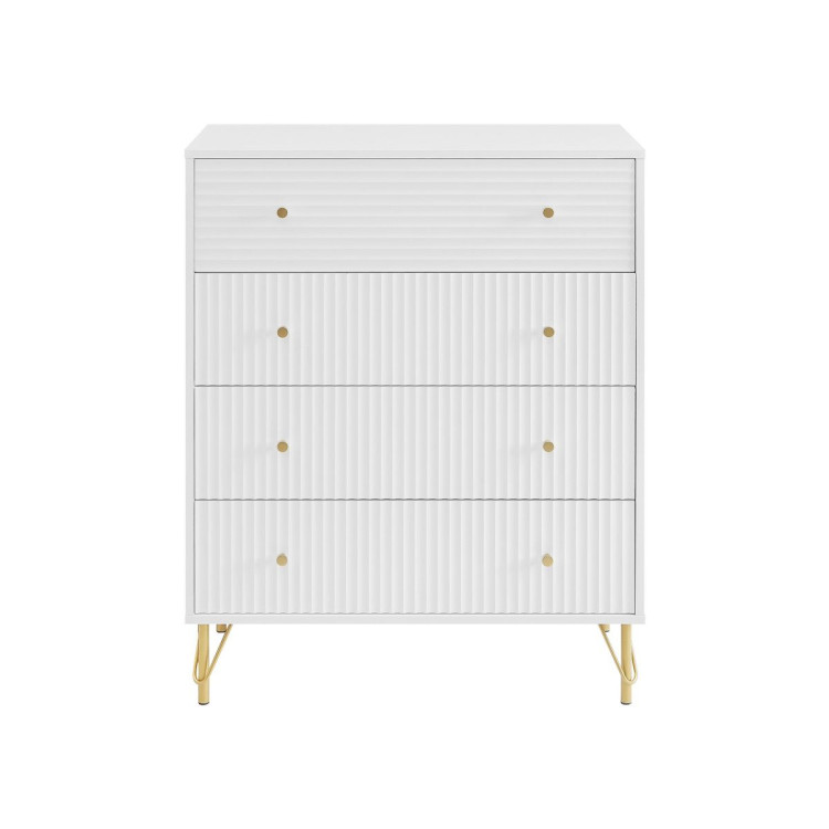 Sarantino Rocco Chest of Drawers - White image 3