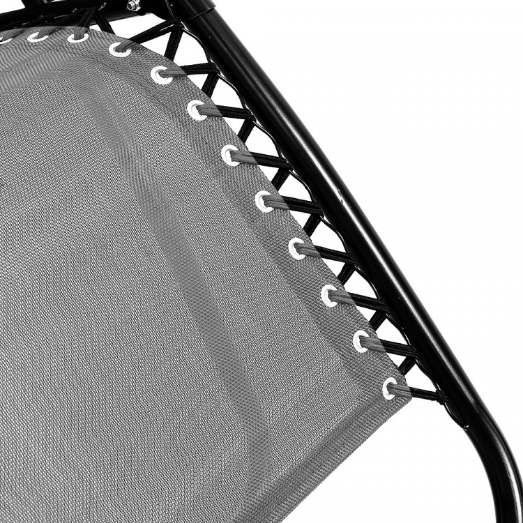 Zero Gravity Reclining Deck Chair - Grey image 6