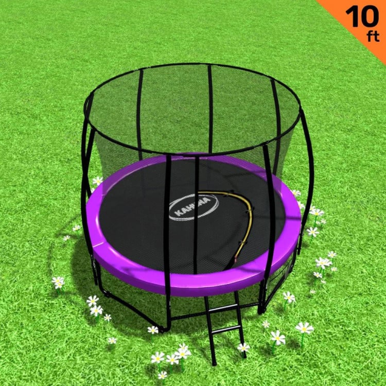 Trampoline 10ft Kahuna - Purple image 3