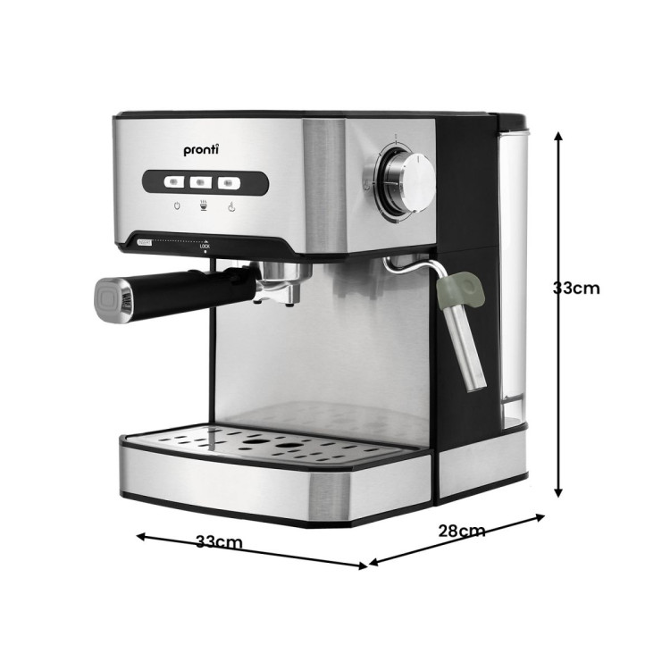 Pronti Toaster, Kettle & Coffee Machine Breakfast Set - White image 9